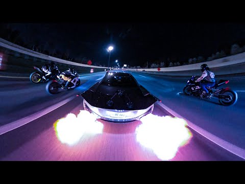 2000HP GT-R VS BIKES