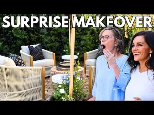 Surprise Patio Makeover for Debbie! | Before & After!