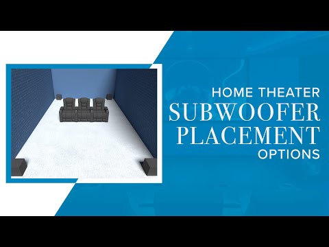Home Theater Subwoofer Placement Options