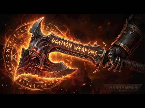 Daemon Weapons: Power, Possession, and Damnation | Warhammer 40k Lore