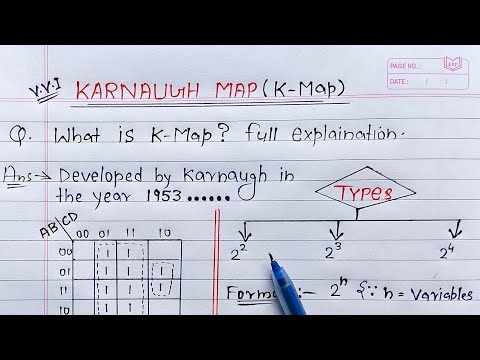 What is K-Map? full Explanation | Karnaugh Map