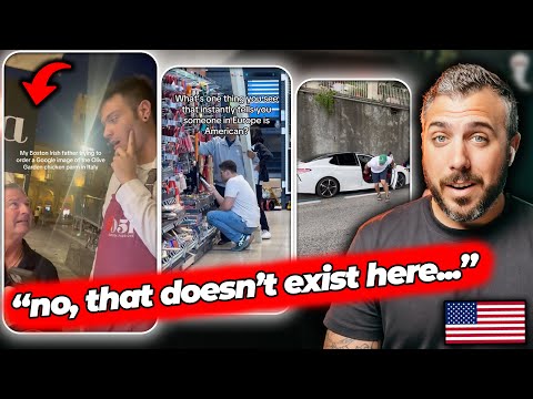 Americans Confused in Europe Part 6... Parking, Roundabouts & Olive Garden?