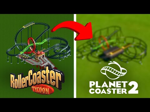 Recreating RCT's Prebuilt Coasters in Planet Coaster 2