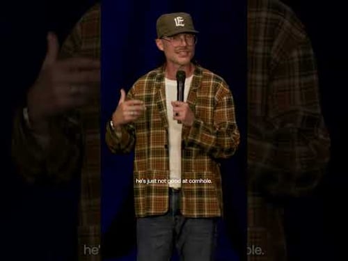 NFL Player Tries to Play Cornhole