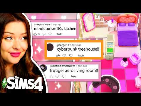 YOUTUBE COMMENTS Decide My Build in The Sims 4