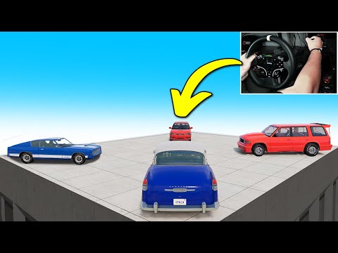 We played SUMO but in BeamNG!