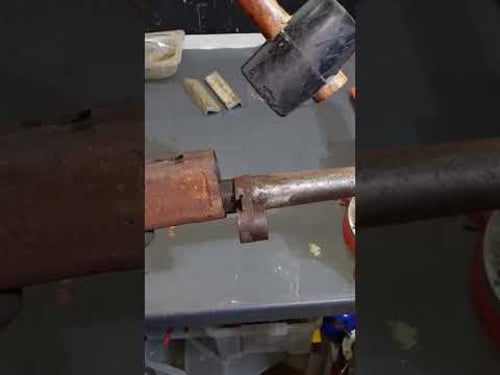 #shotgun #restoration taking apart an old rusty shotgun