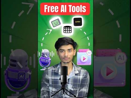 Free AI Tools 🤯 Create Pro Images, Videos & Voice – 100% Free & Unlimited