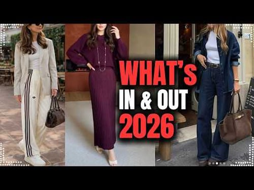 7 Fashion Trends That Are OUT in 2026 (and What’s Replacing Them)