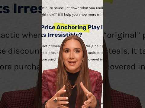 Stores use anchoring to get you to buy… but the real power move is using it yourself.