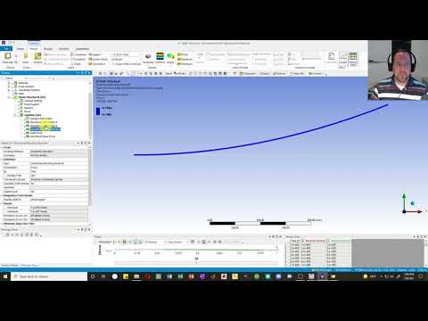 Nonlinear Geometry and Large Displacement Analysis - FEA using ANSYS - Lesson 7