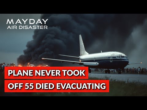Flight 28 Engine Fire Kills 55 During Evacuation
