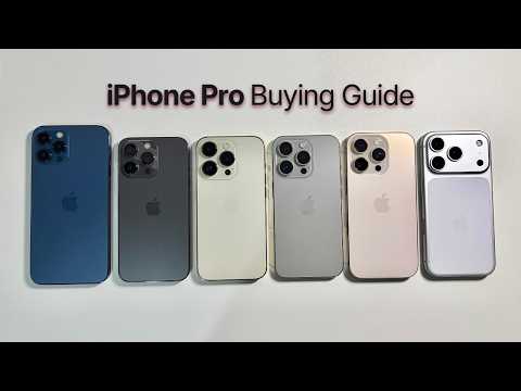 The Ultimate Pro iPhone Buying Guide (Late 2025)