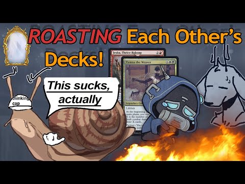 Roasting Each Other's Decks | Magic Mirror Podcast Episode 8 #mtg