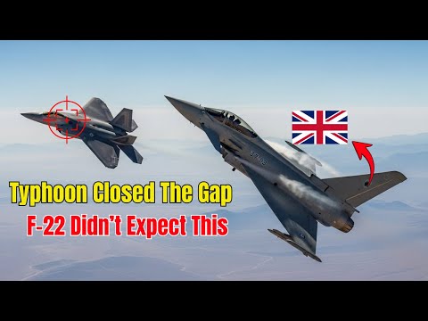 Typhoon vs F-22 — The Moment Red Flag Went Quiet