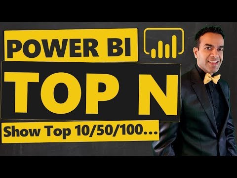 How to Create Power BI TOP N Report (Variable N, Show Top 10/50/100β¦)