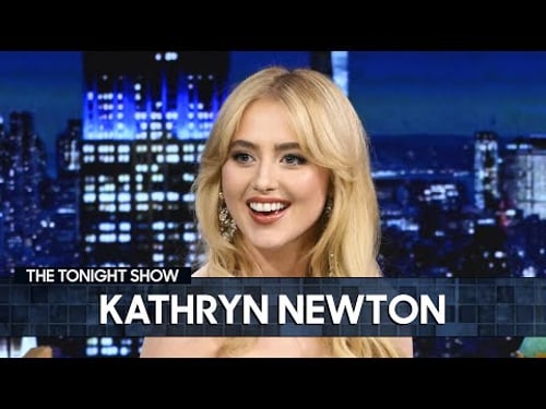Kathryn Newton on Her Golf Skills and Absurd Zom-Com Lisa Frankenstein (Extended) | The Tonight Show