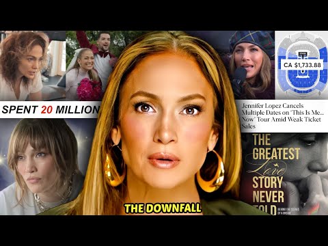 The downfall of Jennifer Lopez...(poor sales and cancelled tours)