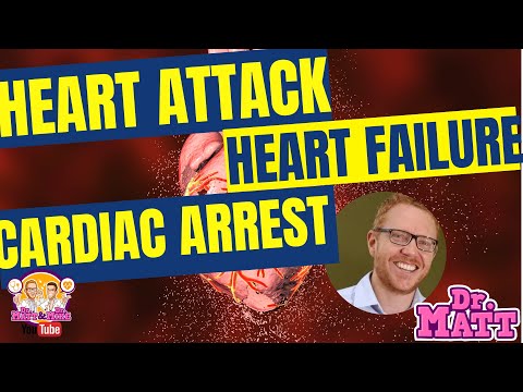 Heart attack vs Heart failure vs Cardiac arrest