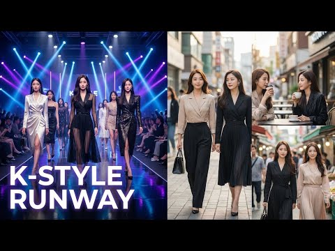 Korean Fashion Runway 2026 🇰🇷 | K-Style Mix Looks That Rule Street & Real Life