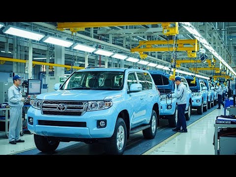 Inside Toyota’s Land Cruiser Megafactory – Ultimate Off‑Road SUV Production Line (Full Process)