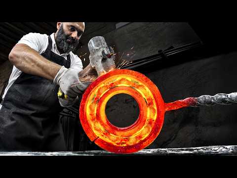 Forging Masterpieces: Crafting Unique Knives from Steel and Bearings