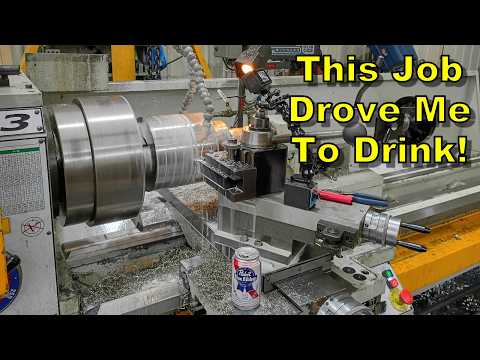 Manual Machining A $700 Chunk Of 316 Stainless Steel Into A Finished Part