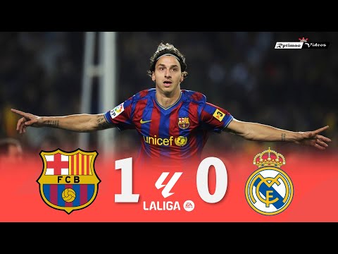 Barcelona 1 x 0 Real Madrid ● La Liga 09/10 Extended Goals & Highlights HD