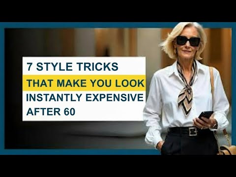 7 Style Tricks That Make You Look Instantly Expensive After 60