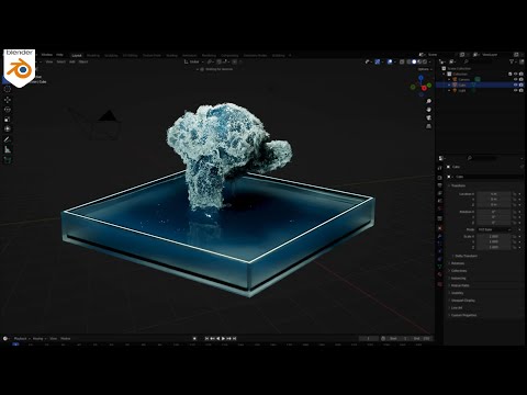 Make Water Stick to Objects in Blender | Flip Fluids Volume Force