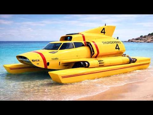 INCREDIBLE WATER VEHICLES THAT YOU HAVE NEVER SEEN BEFORE!