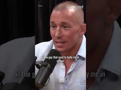 UFC champ George St Pierre confronts his childhood bully & gets the best revenge 😱 | pt.7 | #shorts