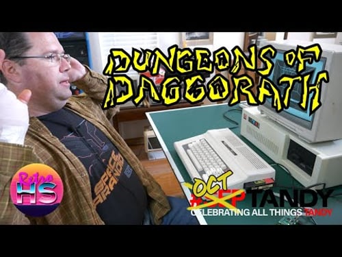 Dungeons Of Daggorath - 1 Year On YouTube! - #SepTandy