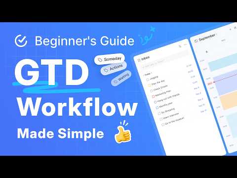 Getting Things Done (GTD) for Beginners: Step-by-Step to Stay Organized with TickTick