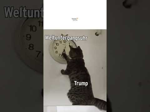So dreht Trump an der Weltuntergangsuhr | heute-show #shorts