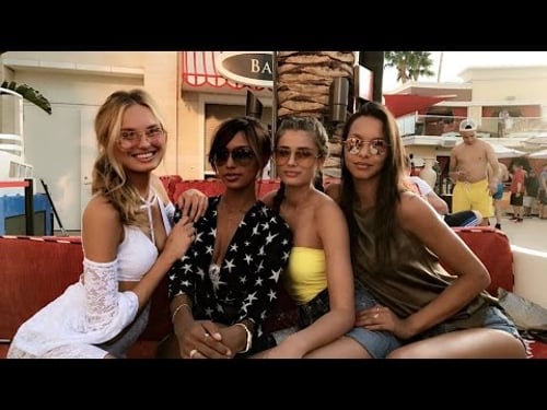 Taylor Hill in Las Vegas for her 21st Birthday Part 1 (ft. Josephine Skriver & Romee Strijd)