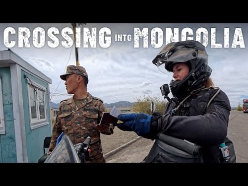 Crossing the CHINA 🇨🇳- MONGOLIA 🇲🇳 border |S8, EP126
