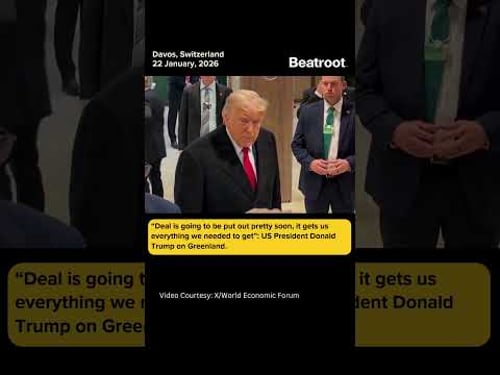 "Deal is going to be put out pretty soon": US President Donald Trump on Greenland. #shorts