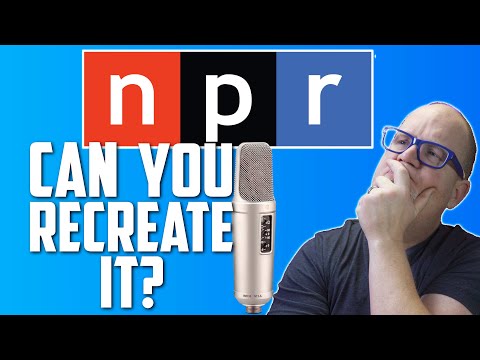 What is Behind the LEGENDARY NPR Sound?