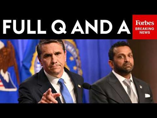 WATCH: Blanche, Patel Take Questions About Shocking Indictment Of The Southern Poverty Law Center