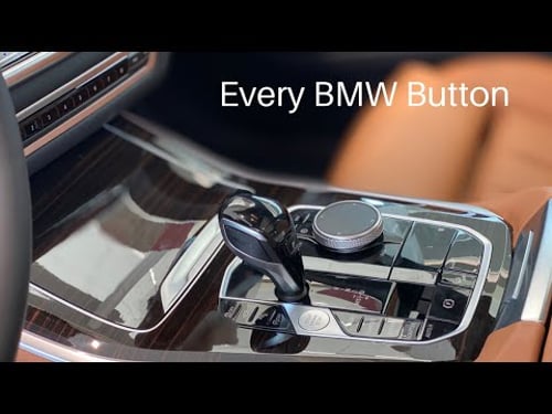 BMW Buttons: A look at every button and its function in a 2020 X5