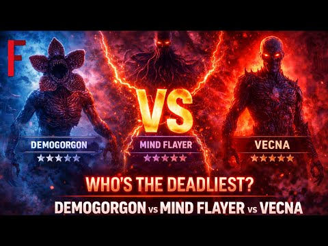 Monster 101: Demogorgon vs Mind Flayer vs Vecna (Who Wins?)