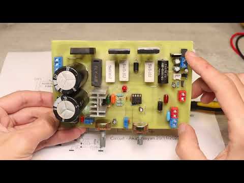 Laboratory power supply 0-30V/0-5A on LM317