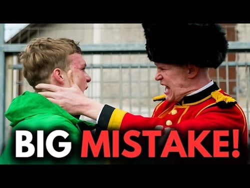 Royal Guards Show ZERO PATIENCE For Disrespectful Tourists!