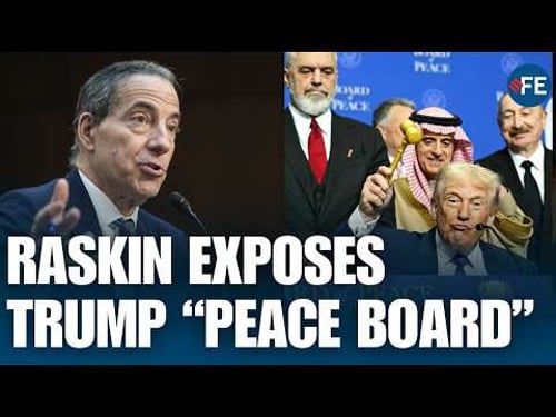 “Who Controls Billions?” Raskin Grills Trump’s ‘Board Of Peace’ In Hearing | US NEWS