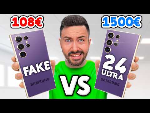 J'ai acheté le Faux Galaxy S24 Ultra à 108€ !