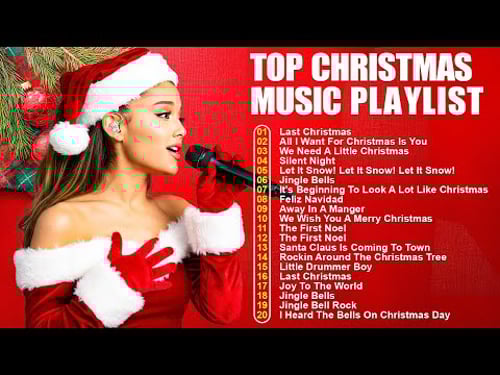 Mariah Carey, Justin Bieber, Ariana Grande 🌟 Merry Christmas Songs 🎄 cozy holiday playlist 🎅