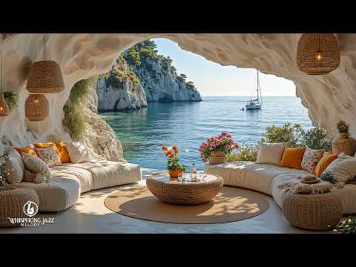 Positive Mood With Soft Jazz Music | Warm Morning Ambience With Elegant Jazz Music For Stress Relief