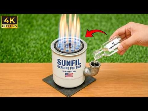 Millions Don’t Know This! Oil Filters Are Gold Mines - Hidden Free Energy for Winter 2026🔥