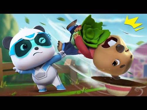 Typhoon is Coming | Super Rescue Team | Kids Cartoon | BabyBus TV